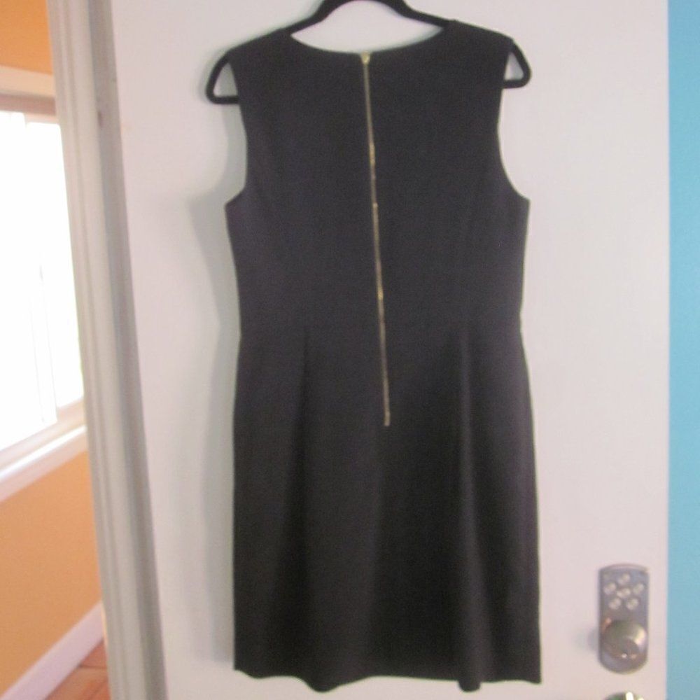 Kate Spade Womens Size 12 Black Fitted Sheath Work Dress Lined with Rear Zip - Picture 10 of 12